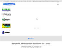 Tablet Screenshot of hydropneumat.pl